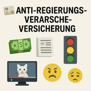 Mehr über den Artikel erfahren 📰 Anti-Regierungs-Verarsche-Versicherung