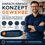 Einfach-Einfach-Konzept Gewerbe